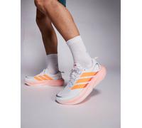 adidas - Running Supernova Glide - Sneakers bianche e arancioni-Bianco 44 2/3