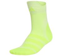 adidas - RUNxADIZERO Sock - Calze da running EU 46-48 bianco/giallo