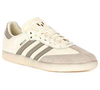 Adidas Samba Messi 3 Strisce Classico Lace Up Trainer Donna In Crema UK 4 - 6
