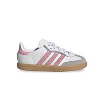 adidas Samba Og CF El I Sneakers Bambina, Bianco/Rosa/Grigio, 27 EU - JQ2028
