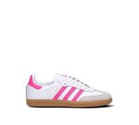 ADIDAS SAMBA OG J Sneaker ragazza bianca/rosa in pelle 40