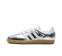 adidas Samba OG Silver Metallic Cracked Leather - EU 46