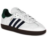 Adidas Samba Original Vintage Retro Pelle Donna Trainer Bianco Nero EU 36-42