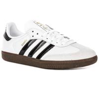 Adidas Samba Righe Rétro con Lacci Giovani Trainer IN Bianco Rosso EU 36-41