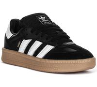 Adidas Samba Xlg 3 Stripes Retro Ragazzi Trainer In Nero Bianco US 4 - 10