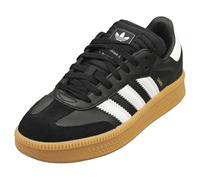 adidas Samba XLG Unisex - Sneakers Casual in Pelle e Tessuto Nero Bianco - 38 EU