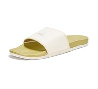 adidas Sandali Duramo Slide per bambini, Bianco Oro Bianco Metallizzato, 18 Women/17 Men