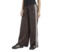 ADIDAS ORIGINALS Pantaloni 'SATIN SNAKE PRINT WIDE LEG TRACK' marrone scuro / nero / bianco Donna - Streetwear - Pantaloni e jeans - Pantaloni ADIDAS ORIGINALS 36