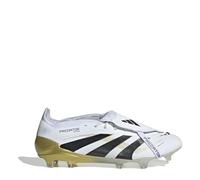 Scarpe da calcio Predator Elite Fold-Over Tongue Firm Ground Cloud White / Core Black / Gold Metallic 42
