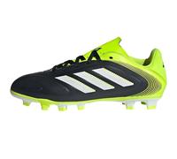 adidas Unisex - Bambini e Ragazzi Copa Pure III Club Firm Ground/Multi Ground Football Boots Kids, Core Black Cloud White Lucid Lemon, 35 EU