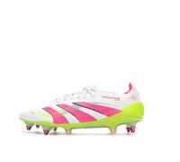 adidas Scarpe da Calcio Bianco/Rosa Uomo Predator Elite SG, bianco, 44 EU