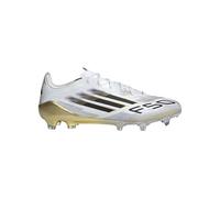adidas Scarpe da calcio da uomo F50 Elite per adulti, Bianco Nero Oro, 46 2/3 EU