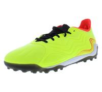 adidas Scarpe da calcio da uomo Tf Copa Pure.1 Turf, colore nero, taglia 42, Team Solar Giallo Solare Rosso Nucleo Nero, 7.5 Women/6.5 Men