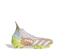 adidas Scarpe da Calcio Predator + FG, Onix Bianco Giallo, 48 2/3 EU