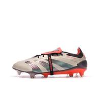 Scarpe da calcio Predator Elite Fold-Over Tongue Firm Ground Platinum Metallic / Aurora Black / Carbon 39 1/3
