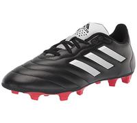 adidas Scarpe da Calcio Unisex Goletto VIII Firm Ground, Nero, Bianco, Rosso., 47 1/3 EU