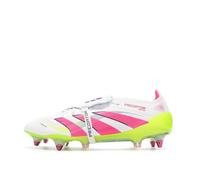 Adidas Scarpe da Calcio Uomo Predator Elite FT SG, Bianco/Rosa, bianco, 43 1/3 EU