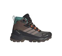 Adidas - Scarpe da escursionismo leggere e calde in GORE-TEX e Primaloft® - Skychaser AX5 Mid GTX Climawarm+ W Earth Strata/Trace Brown/Pure Teal per Donne - Taglia 4,5 UK - Marrone