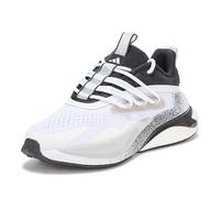 adidas Scarpe da Ginnastica da Uomo Alphaboost V2, Bianco Monocromatico Grigio Nero, 44 2/3 EU