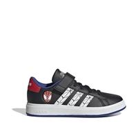 adidas Scarpe da Ginnastica Spider-Man per Bambini, Chiusura a Strappo. Colore Blu. Numerazione dal 20 al 29 (Bianco, Sistema Taglie Calzature EU, Bimbo (0-5 Anni), Numero, Media, 29)