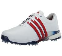 Adidas Scarpe da golf da uomo Tour360 24 Boost Bianco/Better Scarlet/Team Royal Blue 41 1/3 EU