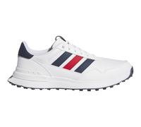 adidas Scarpe da golf S2G Leather, bianco/navy/rosso