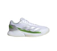 Adidas Scarpe da Padel Courtquick Donna Cloud White/Silver Metallic/Lucid Lemon 38