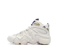 adidas Scarpe da Pallacanestro Bianche/Viola Uomo Crazy 8, bianco, 42 2/3 EU