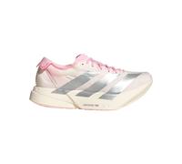 Adidas - Scarpe da Running - Adizero Adios Pro 4 W Core White/Silver Metallic/Clear Pink per Donne - Taglia 6 UK - Bianco