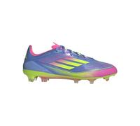 adidas Scarpe da terra unisex F50 Pro, taglia unica, Blue Fusion Lucido Limone Lucido Rosa, 8.5 UK Men/ 8 UK Women