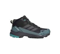 Adidas - Scarpe da trekking leggere - Skychaser AX5 Mid GTX Core Black/Carbon/Pure Teal per Uomo - Taglia 8 UK - Blu Blu 8 UK