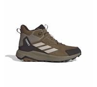 adidas Uomo Terrex Anylander Leather Mid Hiking Shoes, Brown Oxide/Light Brown/Khaki Six, 42 EU