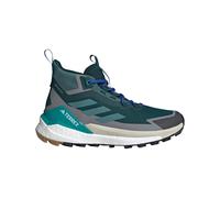 Adidas - Scarpe escursionismo in GORE-TEX® - Terrex Free Hiker 2.0 GTX M Aurora Ivy/Preloved Teal/Grey Three per Uomo - Taglia 9 UK - Blu