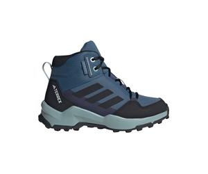 Adidas - Scarpe escursionismo - Terrex Ax4R R.Rdy Mid K Wonder Steel/Core Black/Magic Grey - Taglia Bambino 32 - Blu