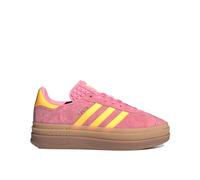 adidas Originals - Gazelle Bold - Sneakers rosa e gialle con suola in gomma-Multicolore 37 1/3