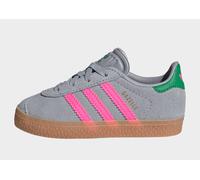 adidas Scarpe Gazelle Pratiche Con Lacci Elasticizzati Per Bambini E Bambine - Grigio, grigio 23
