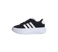 SCARPE ADIDAS GRAND COURT PLATFORM SUEDE TG 40 2/3 COD IE1102 [US 8.5 UK 7 CM 25] Nero