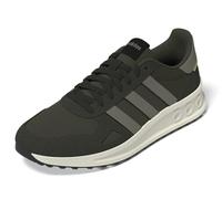 Adidas Scarpe Run 84 Uomo, Olive Strata Argento Ciottolo Nero, 44 EU