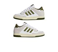 adidas Scarpe snekaers Rapid Court Low Uomo Bianco Verde Oliva (Sistema Taglie Calzature EU, Adulto, Uomo, Numero, Media, 40)