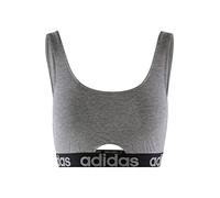 adidas Scoop Bralette Bustino, Heather Grey, XXL Donna