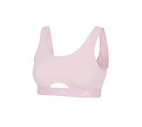 adidas Scoop Bralette-Sport Active Comfort Cotton Reggiseno, 522 Rosa, M Donna