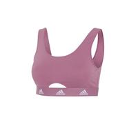 adidas Scoop Bralette-Sport Active Comfort Cotton Reggiseno, 557 Wonder Orchid, XS Donna