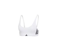 adidas Scoop Bralette - Sport Active Essentials Cotton 3 Stripes - Biancheria Intima Comoda
