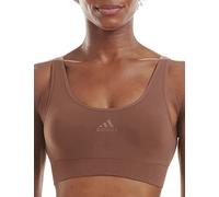 adidas Scoop Lounge-Reggiseno Bustino, Mocha tostata, XS Donna