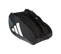 adidas Scopri la Funzionalità della Racket Bag CONTROL Black 2026 La Racket Bag CONTROL Black 2026 di adidas è l'accessorio perfetto per ogni appassionato di padel. Con una robusta tomaia in poliester