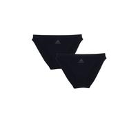 adidas Seamless Micro Stretch Underwear Bikini Panty Slip a Tanga, Nero-Nero, M Donna