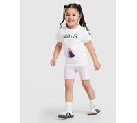 adidas Set da 2 Maglietta e Pantaloncini Frozen Neonato - Bianco, bianco 12-18M