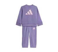 Adidas Set jogger Essentials Girocollo con pantalone da bambina lilla