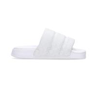 Adidas, ,Shoes ,Donna ,Bianco ,38 EU Ciabatta Jacquard Essential