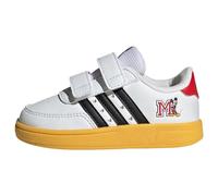 adidas Shoes - Low (Non Football) Breaknet Mickey CF I, Ftwr White/Core Black/Bold Gold, IG7161, 25